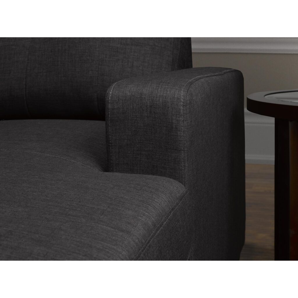 Boris Sleeper Sofa Bed - Grey - Image 4