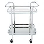 Zedd 2-tier Bar Cart in Chrome 556-218CH 556 218CH 4