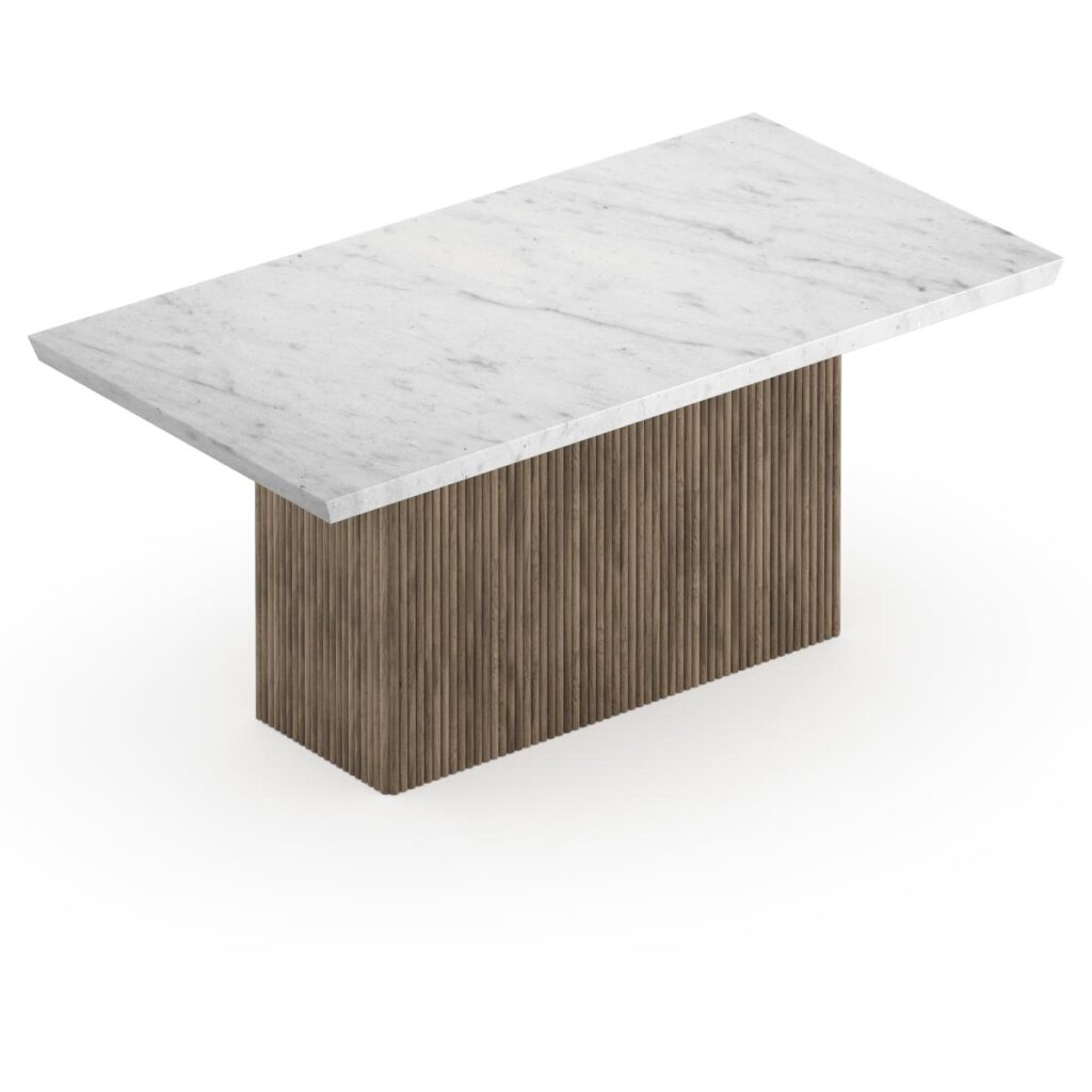 Messa Dining Table - Grey Wash - Image 2