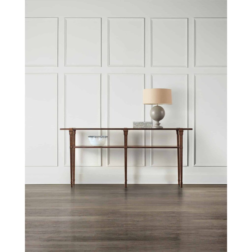 80'' Solid Wood Top Console Table - Image 3