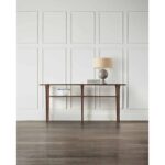80'' Solid Wood Top Console Table C003133602 5589 85001 dkw abstract