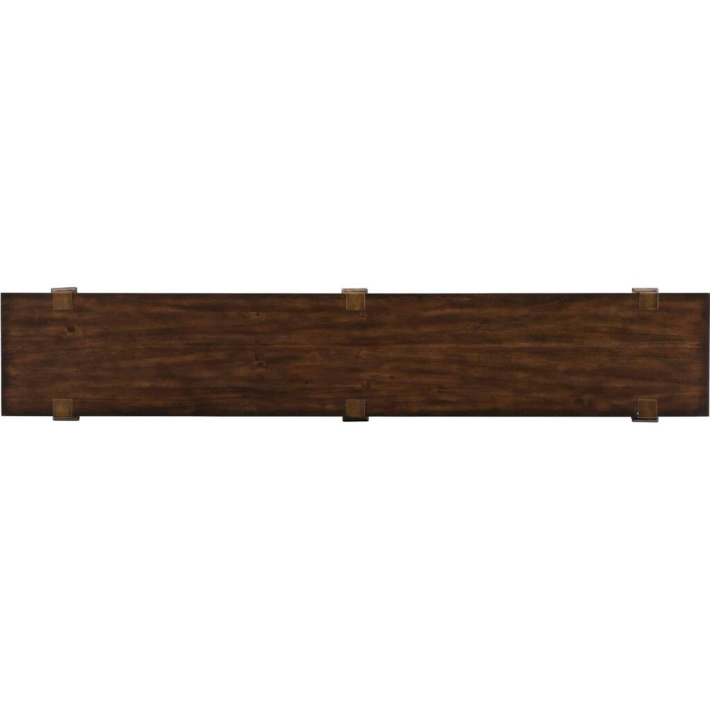 80'' Solid Wood Top Console Table - Image 2