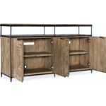 St. Armand Entertainment Console 5601-55460-LTWD 5601 55460 ltwd open silo