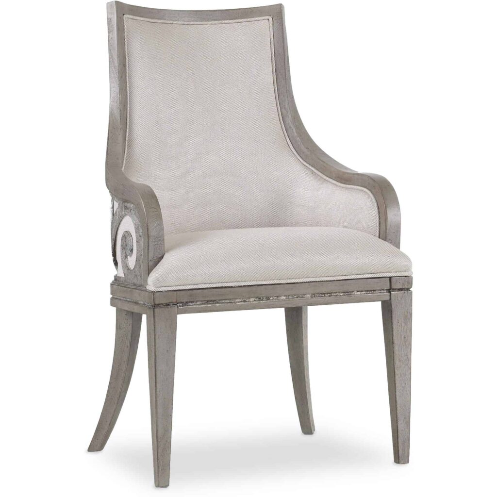Sanctuary Upholstered Dining Arm Chair