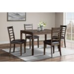 Elijah 5-Piece Dining Set - Espresso 563321 563321 7