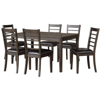 Elijah 7-Piece Dining Set - Espresso
