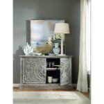True Vintage Two-Door Accent Console 5701-85002 5701 85002open