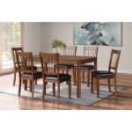 Aubin 7-Piece Dining Set - Espresso 573322 573322 7
