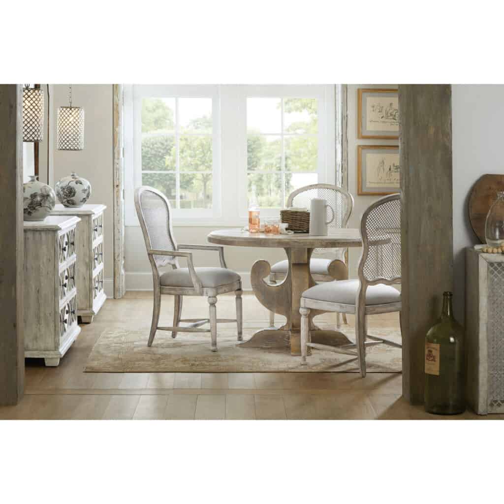 Boheme Gaston Metal Back Side Chair - Image 4