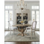 Boheme Gaston Metal Back Side Chair 5750-75411-LTWD 5750 75213 mwd 401 411 906 ltwd room