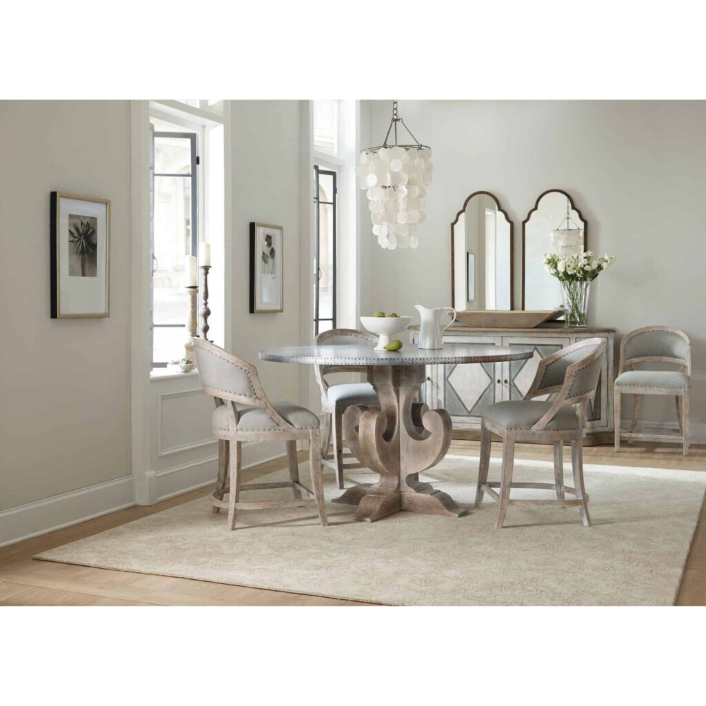 Boheme Garnier Barrel Back Counter Stool - Image 8