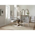 Boheme Ascension 60in Zinc Round Dining Table 5750-75213-SLV 5750 75213 slv 400 410 ltwd 900 multi 50001 gld room