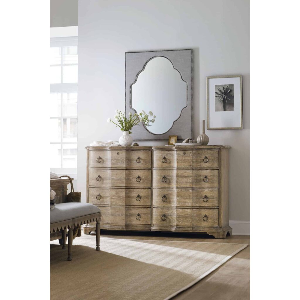 Boheme Rectangular Dresser Mirror HKR13558 5750 90002 mwd 008 gry room