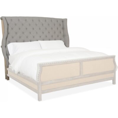 Boheme Bon Vivant De-Constructed King Uph Bed 5750-90166-MWD 5750 90167 mwd