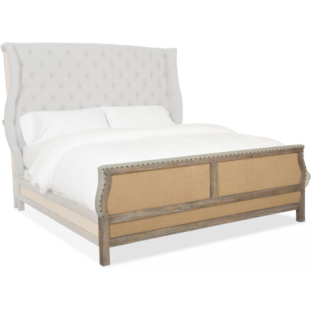 Boheme Bon Vivant De-Constructed King Uph Bed - Image 7