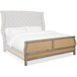 Boheme Bon Vivant De-Constructed King Uph Bed 5750-90166-MWD 5750 90168 mwd