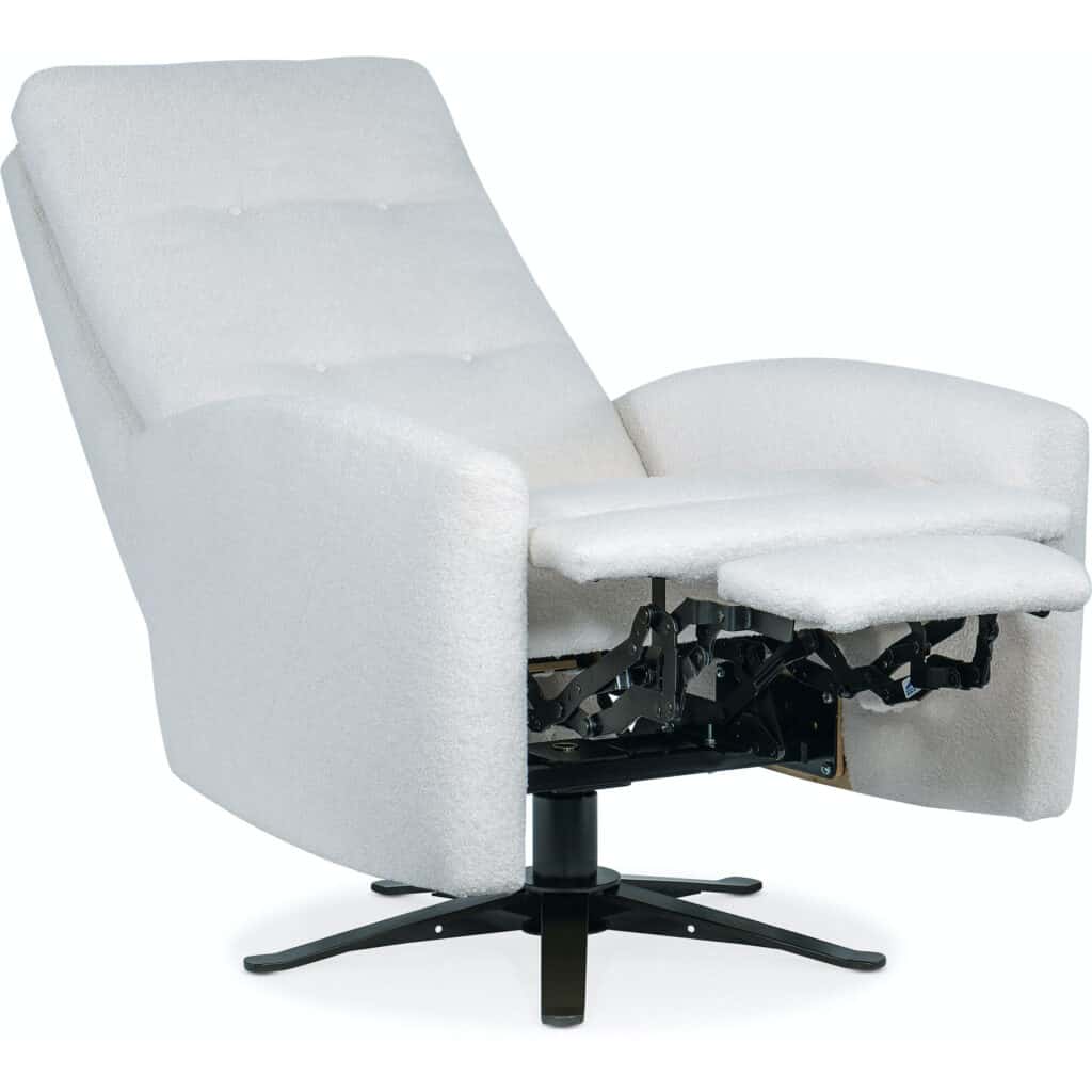 Basil Tufted Back Swivel Recliner - Image 3