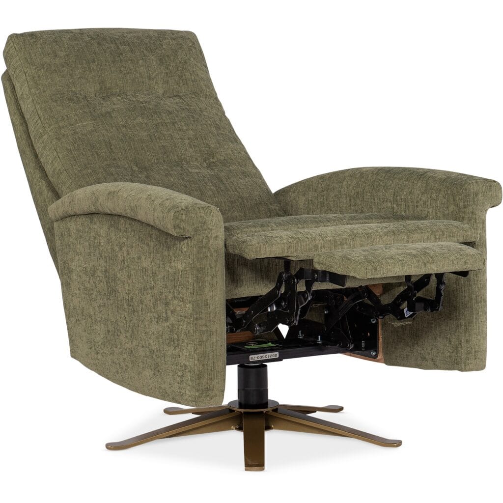 Breck Tufted Back Swivel Recliner - Image 3