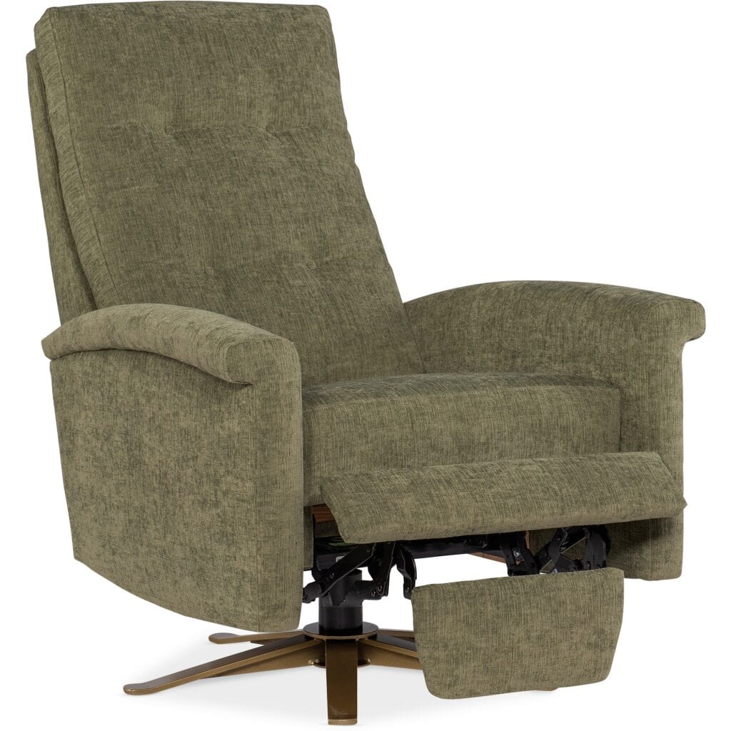 Breck Tufted Back Swivel Recliner - Image 4