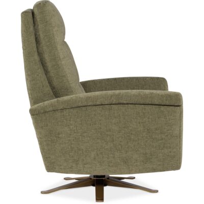 Breck Tufted Back Swivel Recliner 5765-TBK 5765 tbk 400622 22 side silo