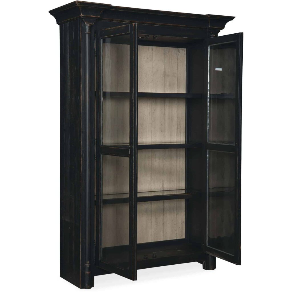 Ciao Bella Display Cabinet- Black 5805-75906-99 5805 75906 99 open silo