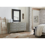 Ciao Bella Six-Drawer Dresser- Speckled Gray 5805-90002-95 5805 90002 95 005 99 room