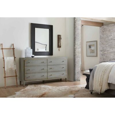 Ciao Bella Six-Drawer Dresser- Speckled Gray 7 Ciao Bella Six-Drawer Dresser- Speckled Gray 5805-90002-95 5805 90002 95 005 99 room