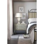 Ciao Bella Two-Drawer Nightstand - Speckled Gray 5805-90016-95 5805 90016 95 room