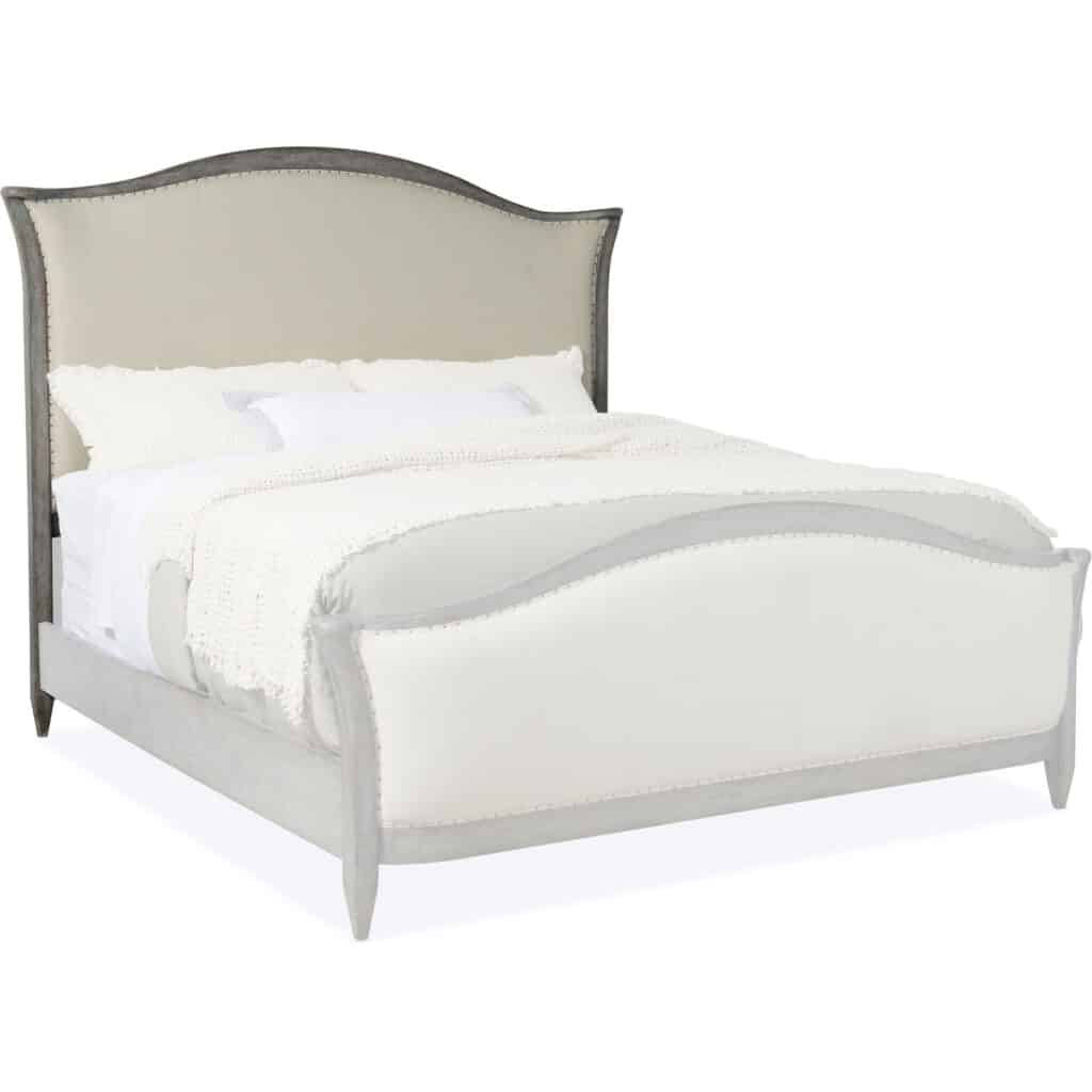 Ciao Bella Queen Upholstered Bed- Speckled Gray 5805-90850-96 5805 90851 96