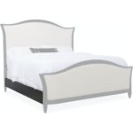 Ciao Bella King Upholstered Bed- Black 5805-90866-99 5805 90863 99
