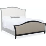 Ciao Bella King Upholstered Bed- Black 5805-90866-99 5805 90868 99