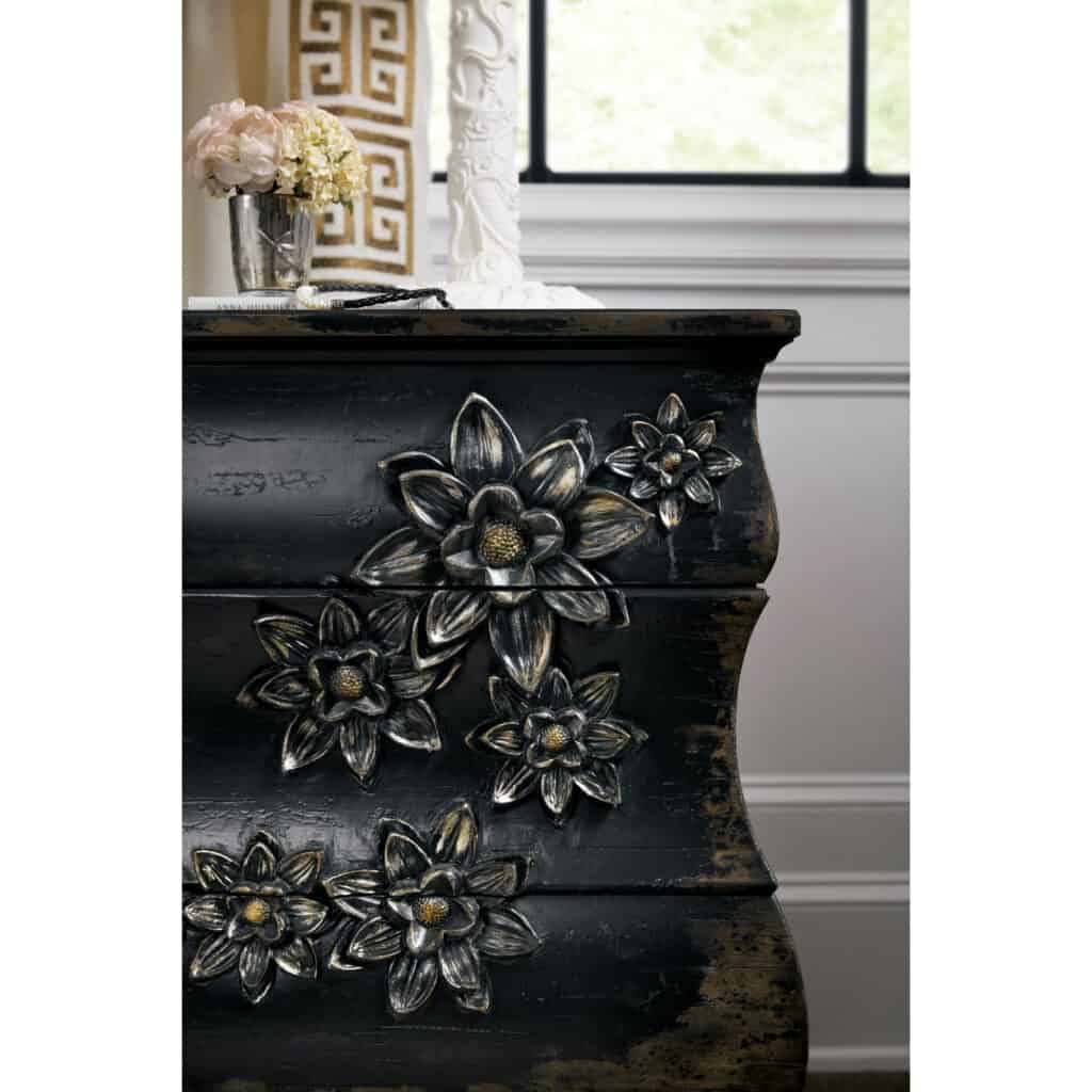Sanctuary 2 Charmant 3 Drawer Bachelor's Chest in Black - Image 6