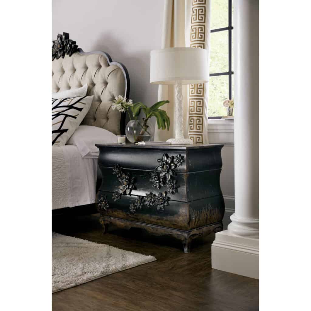 Sanctuary 2 Charmant 3 Drawer Bachelor's Chest in Black - Image 5