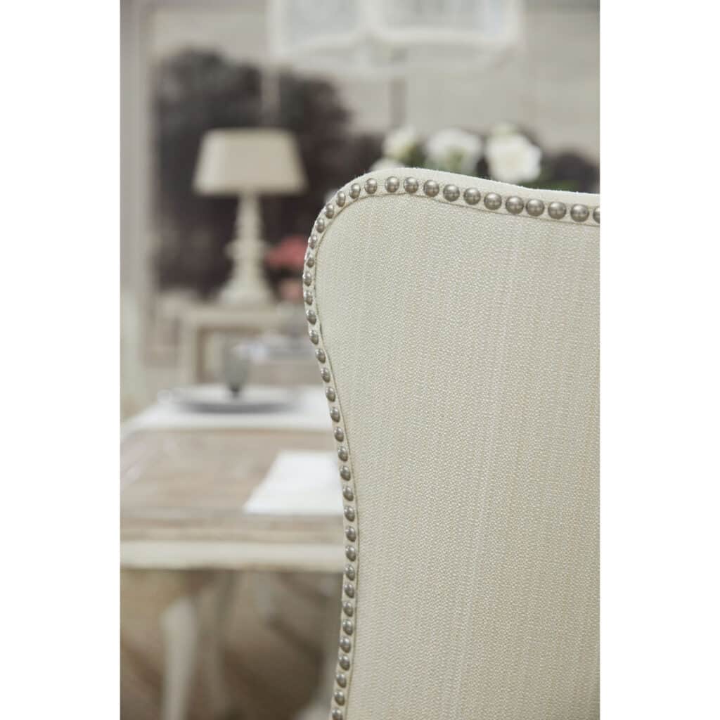 Sanctuary 2 Tufted Wingback Side Chair in Cream - Image 6
