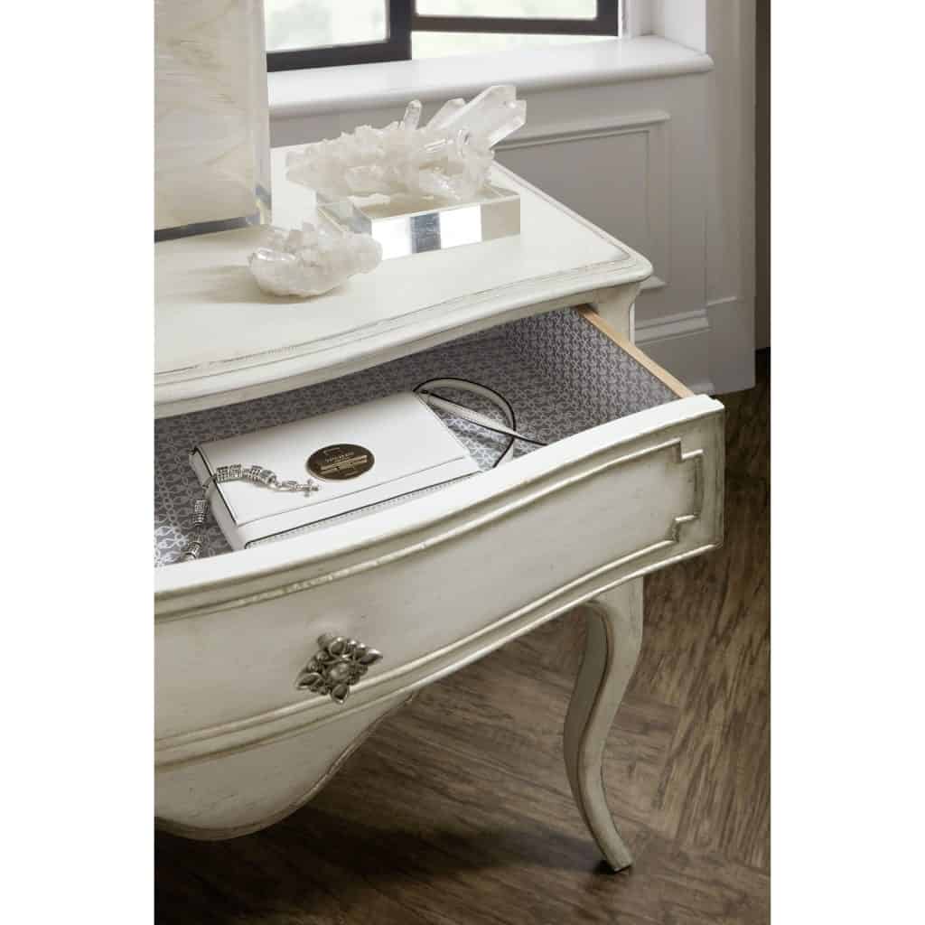 Sanctuary 2 En Blanc 2 Drawer Nightstand - Image 2
