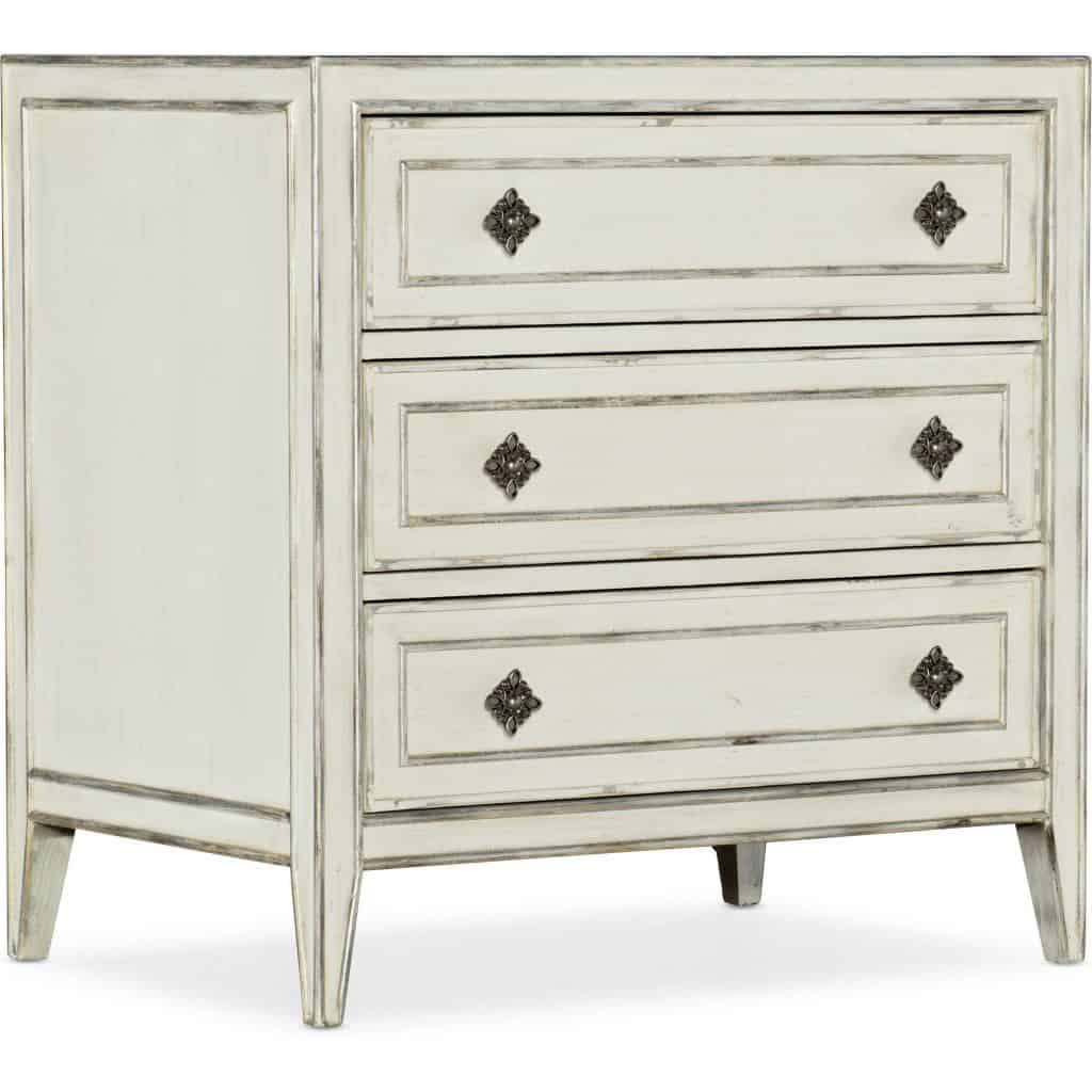 Sanctuary 2 Anastasie 3 Drawer Nightstand GCSR2805 5865 90216 02 silo