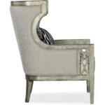 Sanctuary Debutant Wing Chair 5875-52005-95 5875 52005 95 side silo