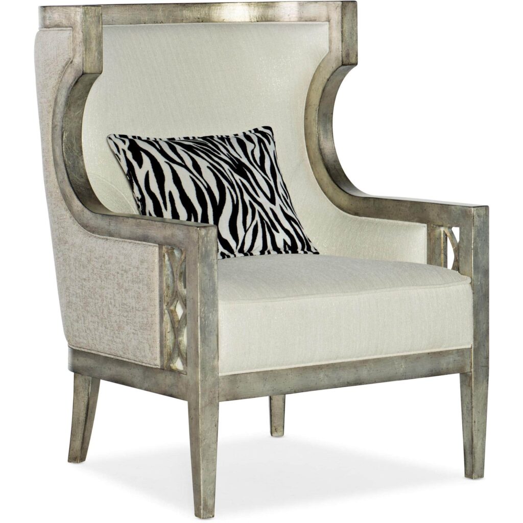 Sanctuary Debutant Wing Chair 5875-52005-95 5875 52005 95 silo