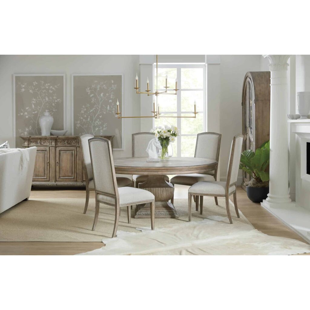 Castella 72in Round Urn Table - Image 3