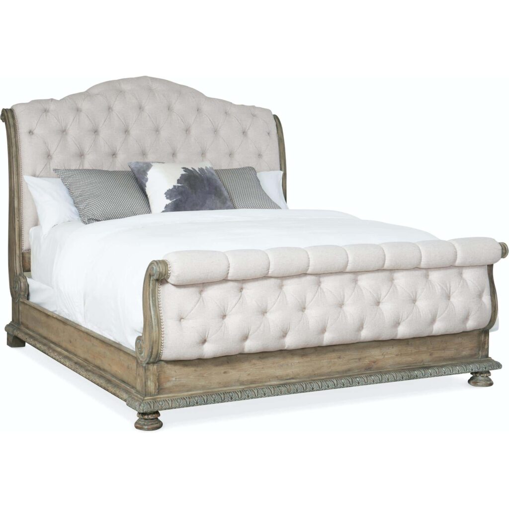 Castella California King Tufted Bed 5878-90560-80 5878 90566 80 silo