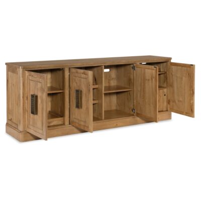 Cashiers Entertainment Credenza 10 Cashiers Entertainment Credenza 5898-55420-80 5898 55420 80 open silo