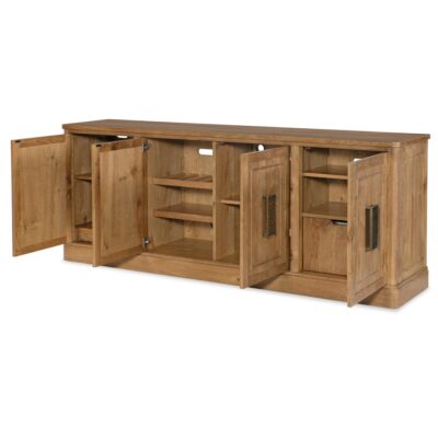 Cashiers Entertainment Credenza 11 Cashiers Entertainment Credenza 5898-55420-80 5898 55420 80 open silo2