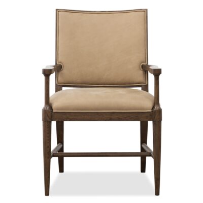 Cashiers Arm Leather Chair 6 Cashiers Arm Leather Chair 5898-75401-008-85 5898 75401 008 85 straight silo 1