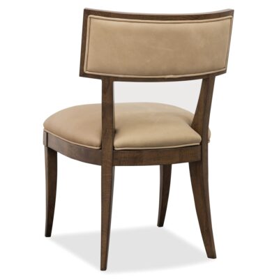 Cashiers Klismos Leather Chair 7 Cashiers Klismos Leather Chair 5898-75410-008-85 5898 75410 008 85 back silo