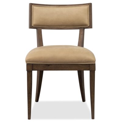 Cashiers Klismos Leather Chair 6 Cashiers Klismos Leather Chair 5898-75410-008-85 5898 75410 008 85 straight silo 1