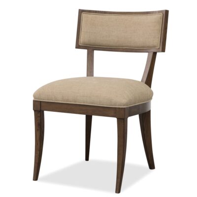 Cashiers Klismos Fabric Chair 5898-75410-407-85 5898 75410 407 85 silo1
