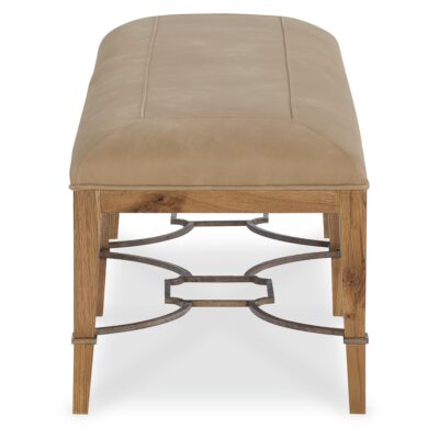 Cashiers Bed Bench 5898-90019-80 5898 90019 80 side silo