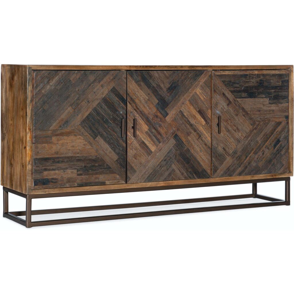 5905-55 Solid Wood TV Stand for TVs up to 70"