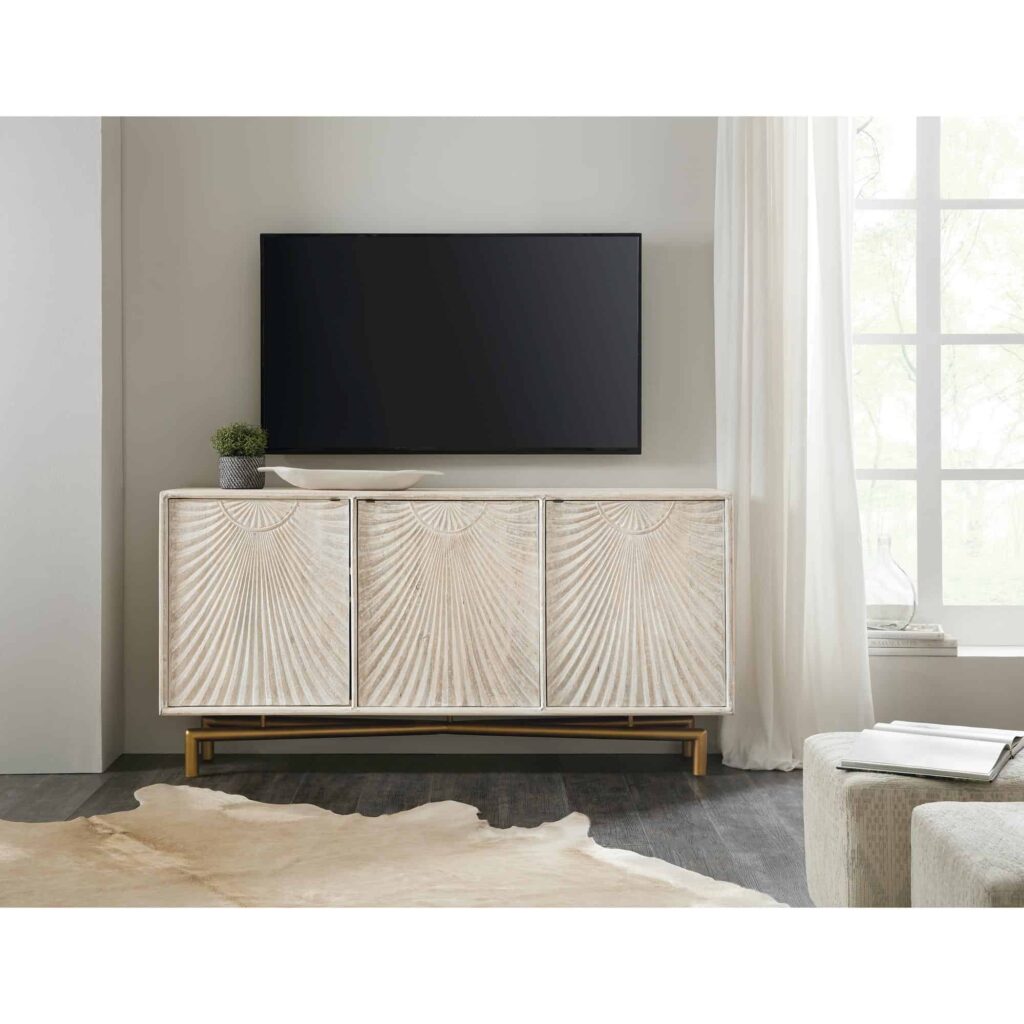 5907-55 Solid Wood TV Stand for TVs up to 70" - Image 4