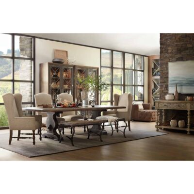 Hill Country Extendable Dining Table 14 Hill Country Extendable Dining Table HKR12796 5960 75200 brn 90019 mtl 300 350126 0127 room